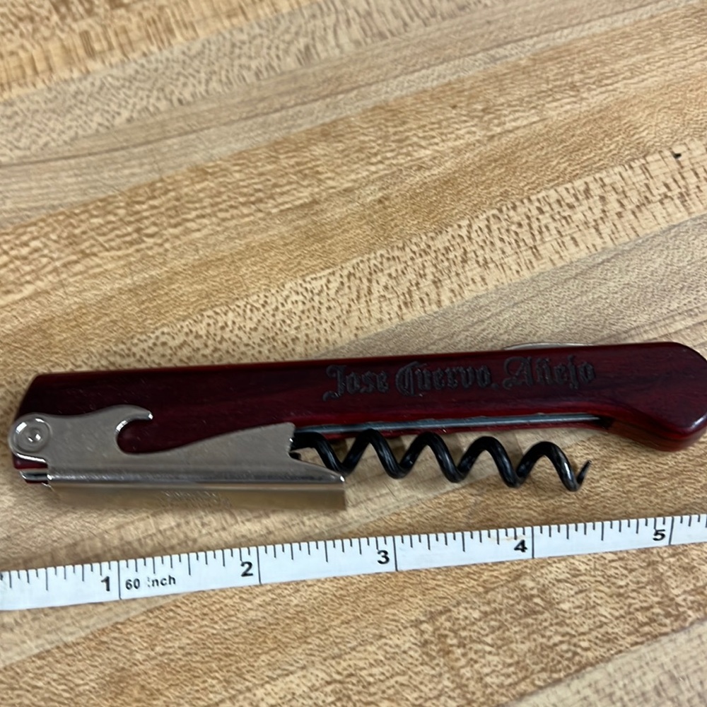 New Rose Wood Corkscrew